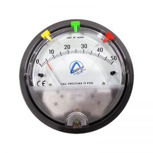 Aerosense Series ASG Differential Pressure Gauge with Adjustable Bookmarks